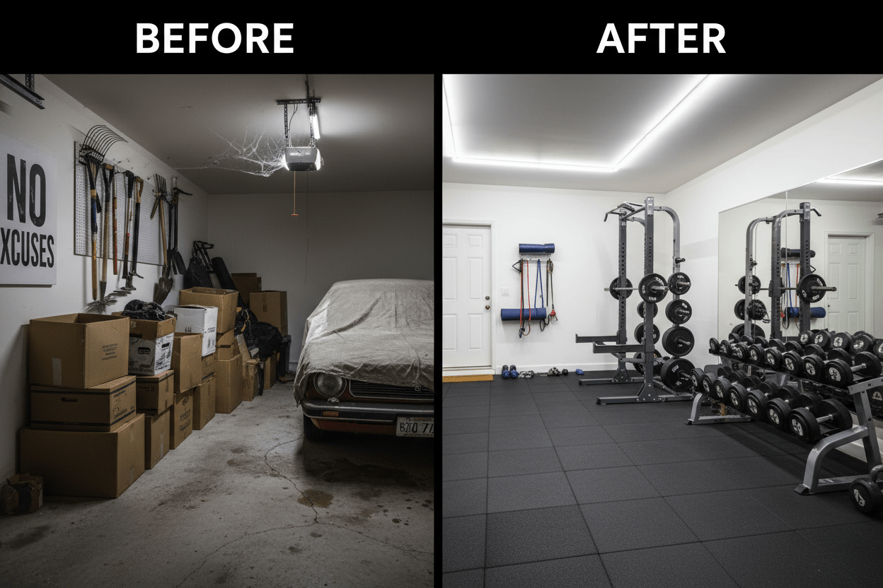 Garage Gym on a Budget: How to Train Smart with Minimal Equipment - GymFit Tech