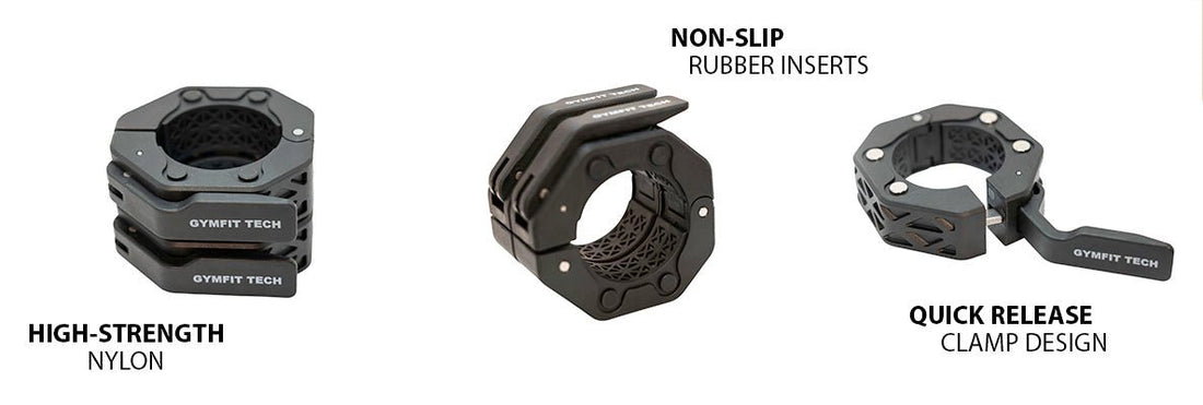 Olympic Barbell Collars Compared: Magnetic vs Spring vs Lock-Jaw - GymFit Tech