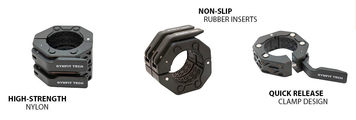 Olympic Barbell Collars Compared: Magnetic vs Spring vs Lock-Jaw - GymFit Tech