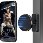 Double-Sided 360° Magnetic Gym Phone Holder | MagSafe Mount for Racks & Machines - GymFit Tech - 