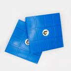 Elevate Heel Blocks - Stackable Squat Wedges & Calf Stretcher - GymFit Tech - GFT-HB-PAIR-ORG