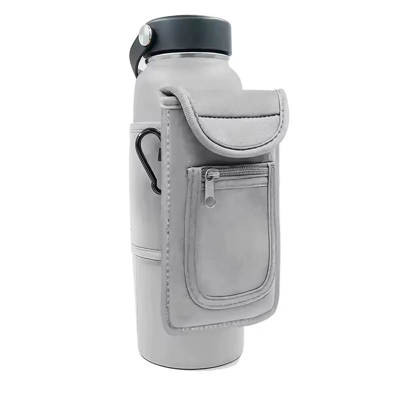 MagDock – Magnetic Gym Bottle Caddy with Phone & Essentials Pockets