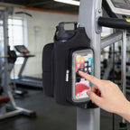 HydroLock - Magnetic Gym Bottle Bag with Phone Pocket & Shoulder Strap - GymFit Tech - 