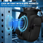 HydroLock - Magnetic Gym Bottle Bag with Phone Pocket & Shoulder Strap - GymFit Tech - 