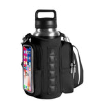 HydroLock - Magnetic Gym Bottle Bag with Phone Pocket & Shoulder Strap - GymFit Tech - 
