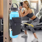 MagDock – Magnetic Gym Bottle Caddy with Phone & Essentials Pockets - GymFit Tech - 