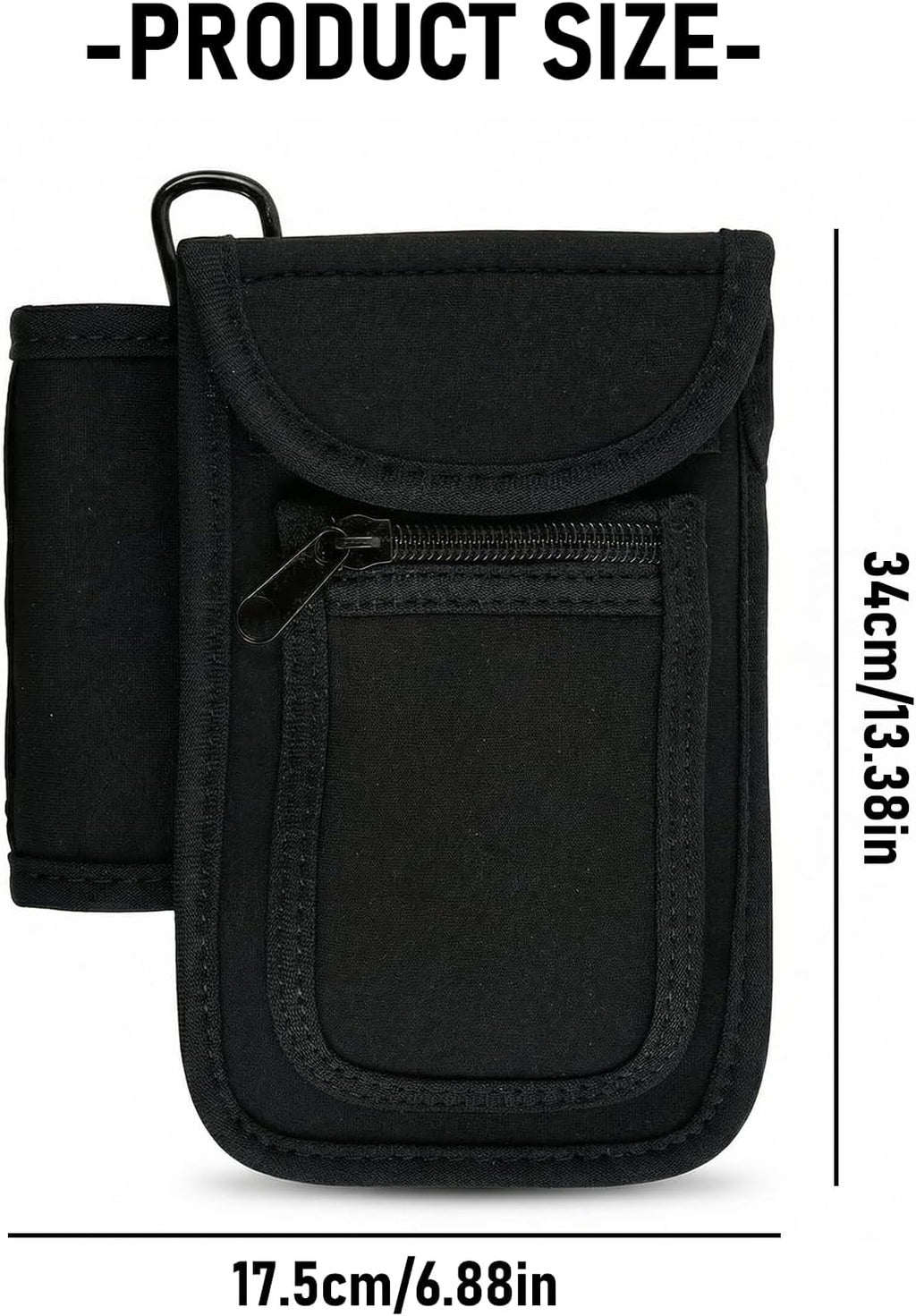 MagDock – Magnetic Gym Bottle Caddy with Phone & Essentials Pockets - GymFit Tech - 