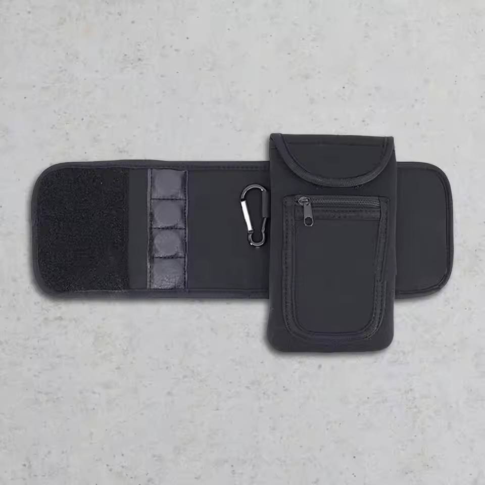 MagDock – Magnetic Gym Bottle Caddy with Phone & Essentials Pockets - GymFit Tech - 