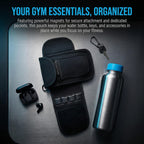 MagDock – Magnetic Gym Bottle Caddy with Phone & Essentials Pockets - GymFit Tech - 