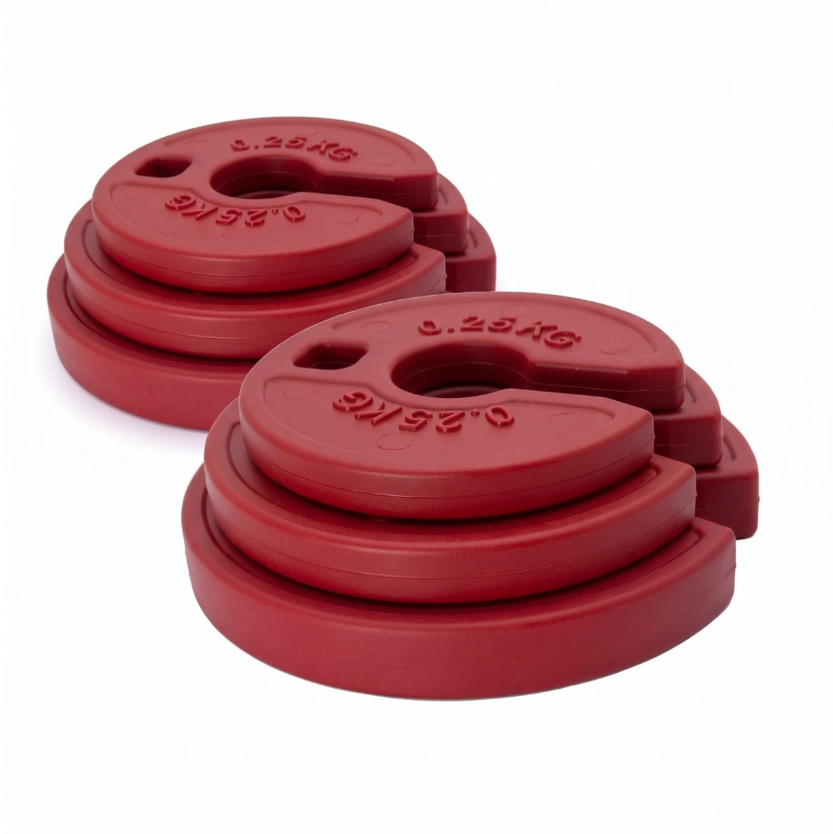 Micro Fractional Weight Plate Sets for Gym Training – Dumbbells, Kettlebells & Cable Machines | 0.25kg–1kg - GymFit Tech - 