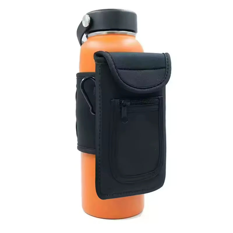 MagDock – Magnetic Gym Bottle Caddy with Phone & Essentials Pockets