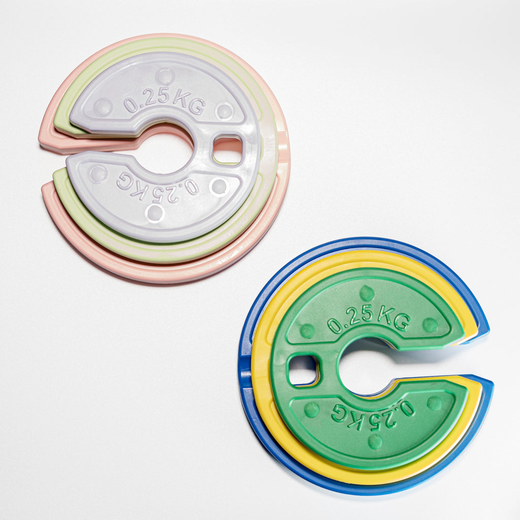 GymFit Tech Micro Fractional Plates – Cable Machine, Dumbbell & Barbell Weight Plate Sets – 0.25kg - 1kg Increments