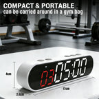 Portable Magnetic Gym Timer Clock for HIIT, CrossFit & Home Gym - GymFit Tech - 