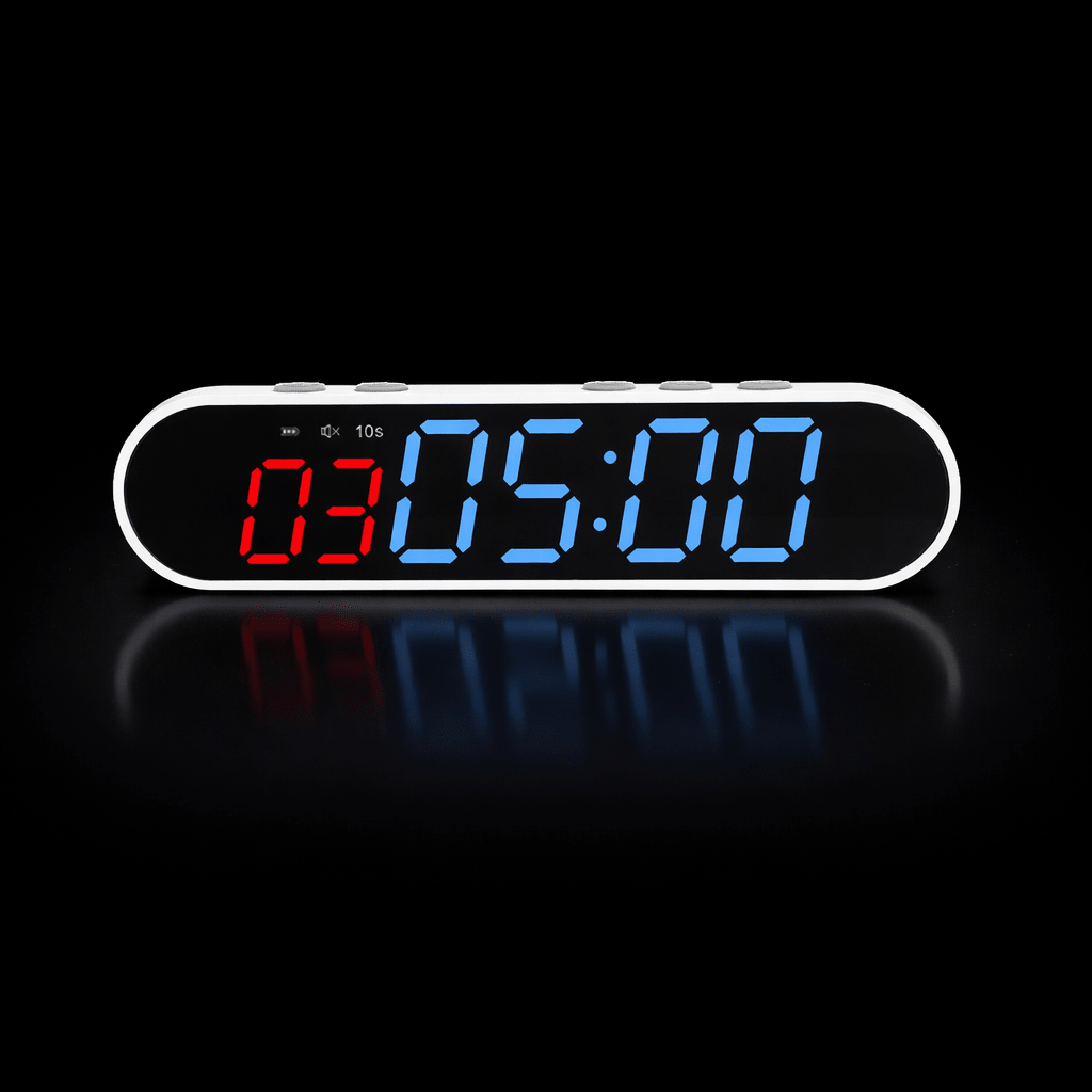 Portable Magnetic Gym Timer Clock for HIIT, CrossFit & Home Gym - GymFit Tech - 