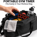 Portable Magnetic Gym Timer Clock for HIIT, CrossFit & Home Gym - GymFit Tech - 