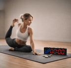 Portable Magnetic Gym Timer Clock for HIIT, CrossFit & Home Gym - GymFit Tech - 