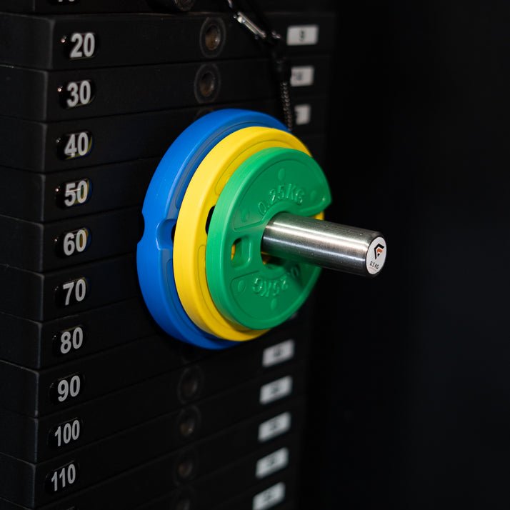 Titan Pin - 0.5kg Stainless Steel Weight Stack Add - On - GymFit Tech